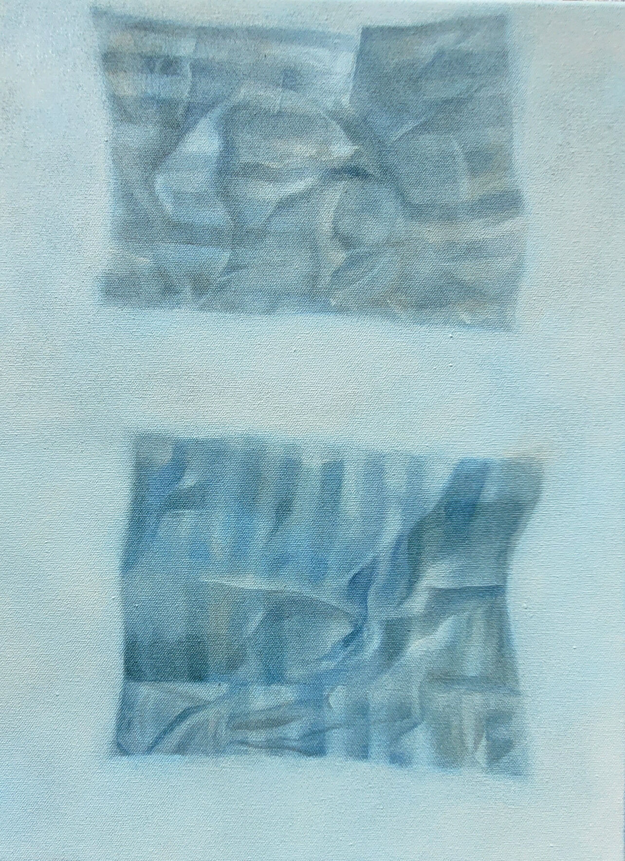 Two Pieces_2023_oil on canvas_40 x 30 cms_$1600