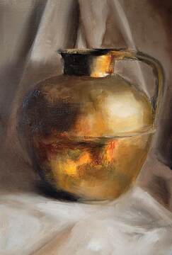 Brass Pot_27.7 x 19 cm_$550