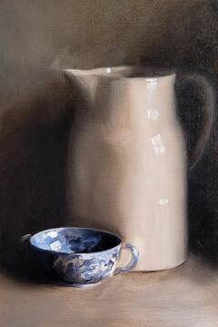 Jug & Cup_ 27.7 x 19 cm_$550