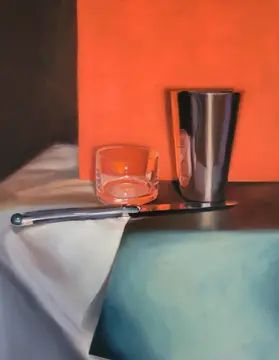 Knife, 510 x 410 cms, Oil on Canvas