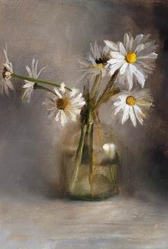 Daisies_27.7 x 19 cm_$550